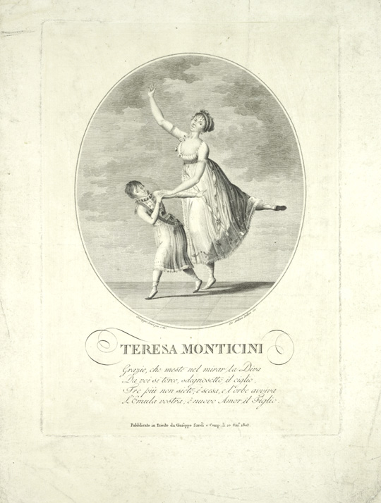 Teresa Marzorati Monticini <br />
                    and son  