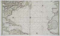Atlantic Ocean, ca. 1720.