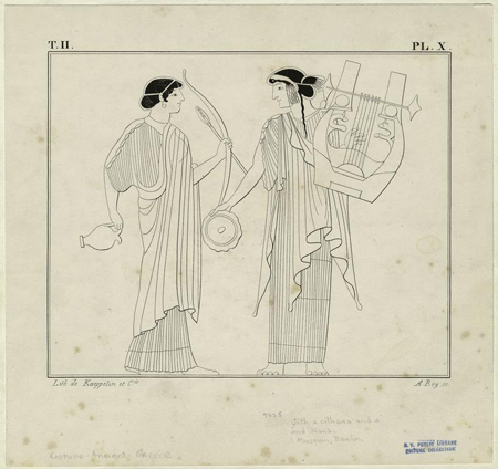 Apollo and Diana with Greecian instruments