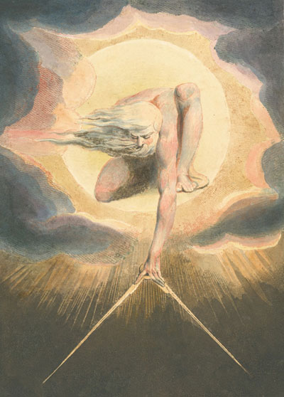 "The Ancient of Days," frontispiece to William Blake, Europe: A Prophecy