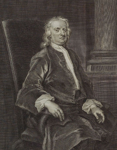 Portrait of Isaac Newton