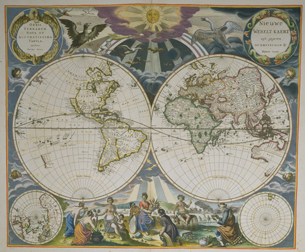 European Cartographers Map the World