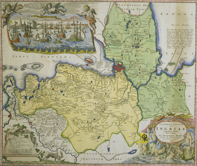Russian Conquests, 1734: A German Depiction