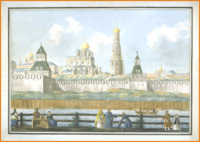 IRussia's Old Capital, from an Italian Brush