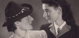 Ala Gertner and Sala Garncarz, September 1941