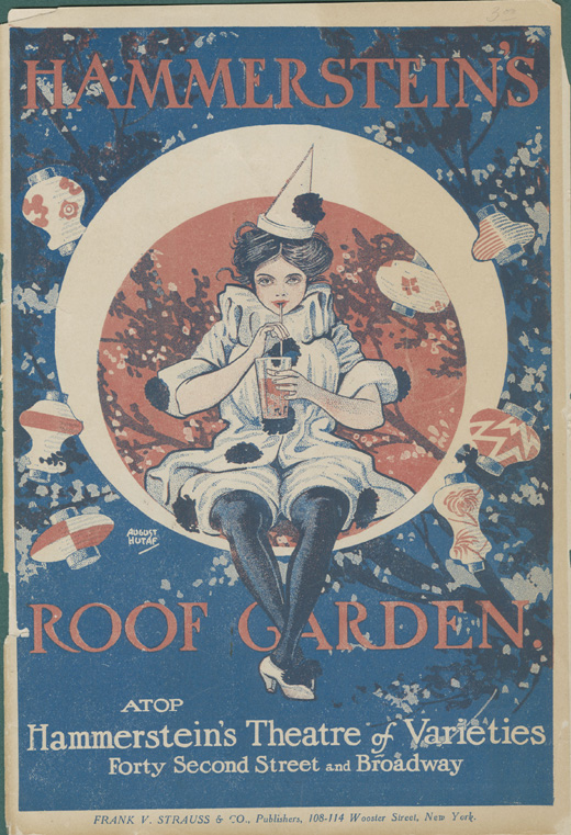 Program cover for the Paradise
		                Roof Garden,
		              Times Square