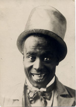 Ernest Hogan in costume as The Oyster Man