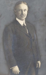 Portrait of E. F. Albee, 1919.  Billy Rose Theatre Collection