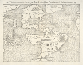 Tabula Nouarum Insularum, [1540]