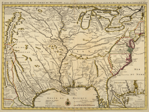 Louisiane et du Cours du Mississipi, [1718-1730]