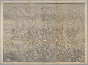 Map of Western Colorado, 1888