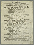 Romeo and Juliet, 1767