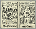 Illustrated flyer for Helen Potter